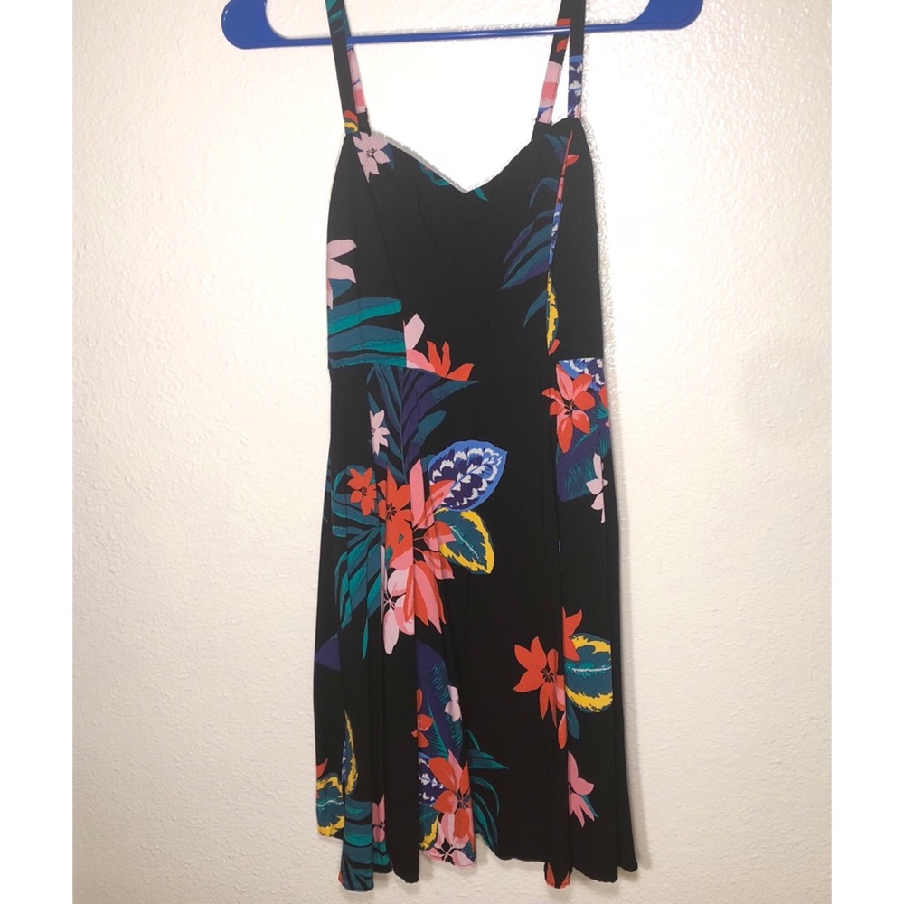 Black Floral Dress